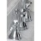 Kingston Brass KS2981TAL Tudor Widespread Bathroom Faucet W/ Brass Pop-Up, Chrome KS2981TAL - alternate 2